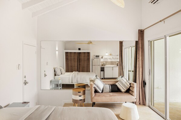 1 bedroom, travel crib, free WiFi, bed sheets