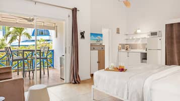 1 Schlafzimmer, Reisekinderbett, kostenloses WLAN, Bettwäsche