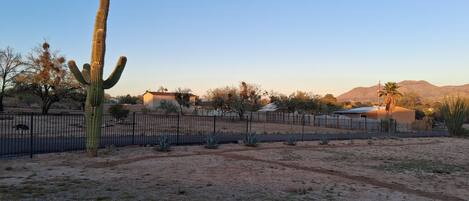 Enceinte de l’hébergement