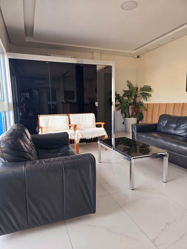 Zona de estar del vestíbulo