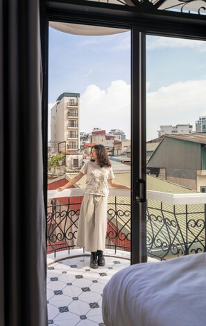 Family Quadruple Room, Balcony | Balcony - Starlight Hotel Hanoi (Ha Noi)