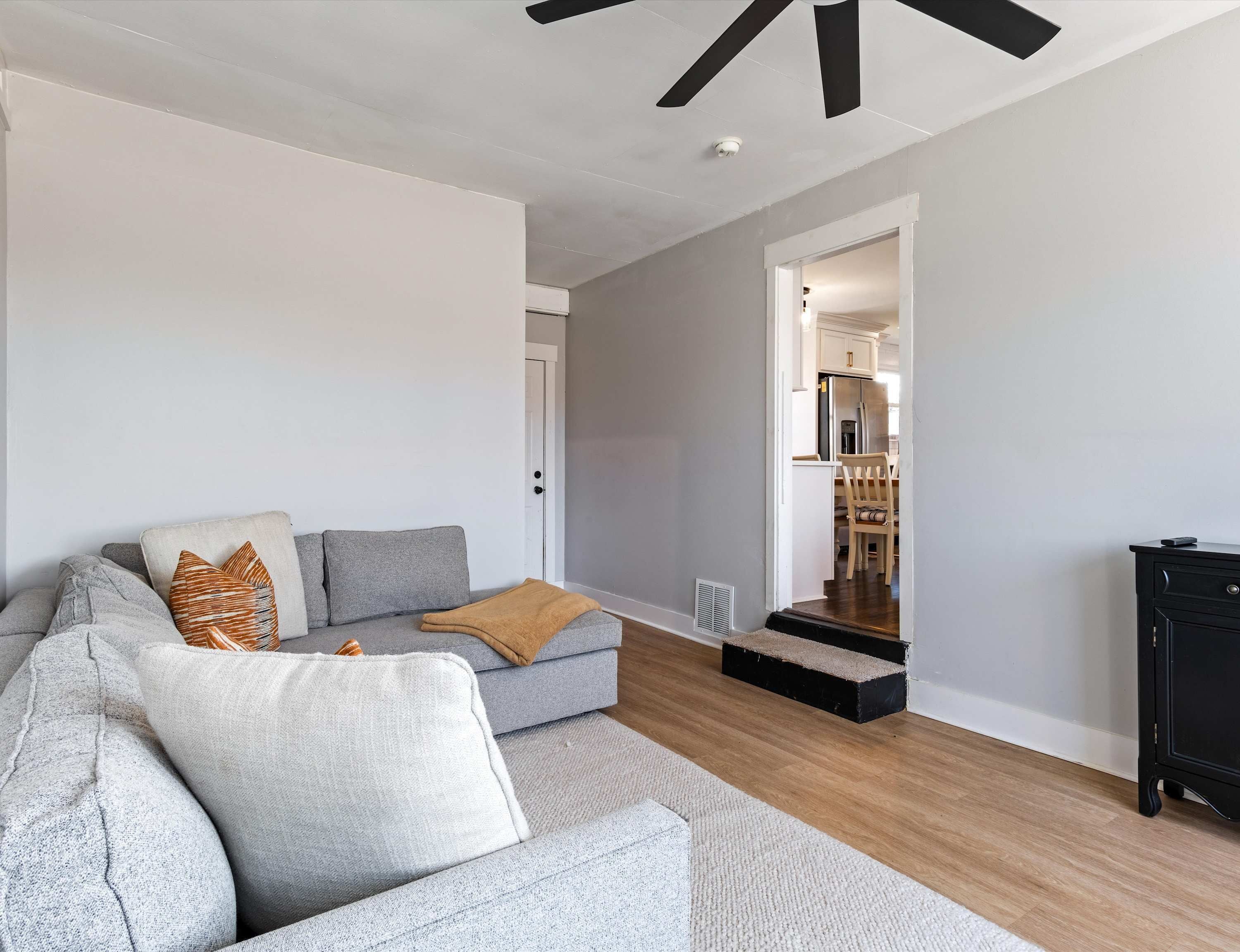 House, Multiple Beds, Patio, Garden View (Franklin Retreat) | Living area | 55-inch flat-screen TV with digital channels