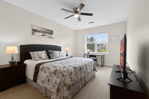 3 bedrooms, iron/ironing board, free WiFi, bed sheets