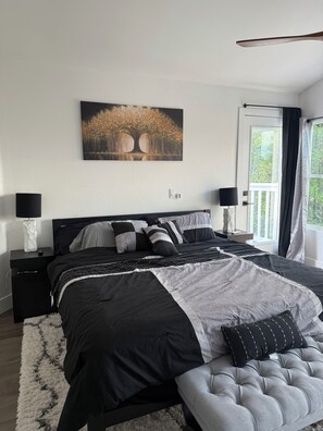 4 habitaciones, wifi, ropa de cama y acceso para silla de ruedas 