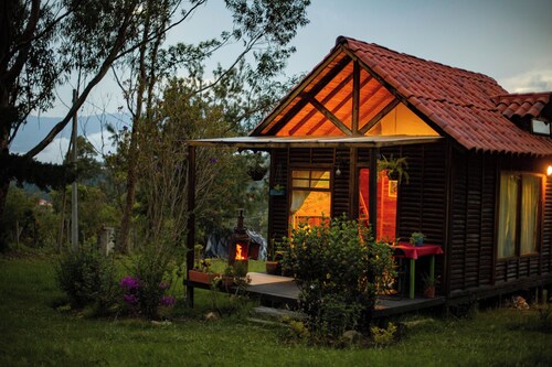 Small cabin in the mountains. A charming refuge in Villa de Leyva
