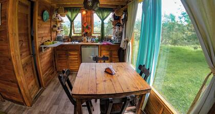 Small cabin in the mountains. A charming refuge in Villa de Leyva