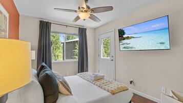 3 soverom, skrivebord, strykejern/-brett og wi-fi (inkludert)