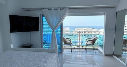 Beautiful 2-bedroom condo with amazing views in charming Playa Juan Dolio ,