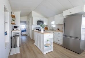 Microwave, oven, stovetop