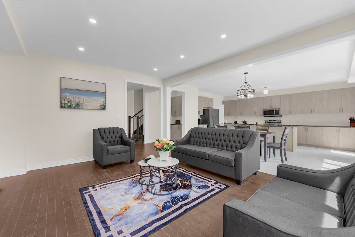 Smart-TV, Kamin, Musikbibliothek