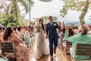 Espace banquet en plein air