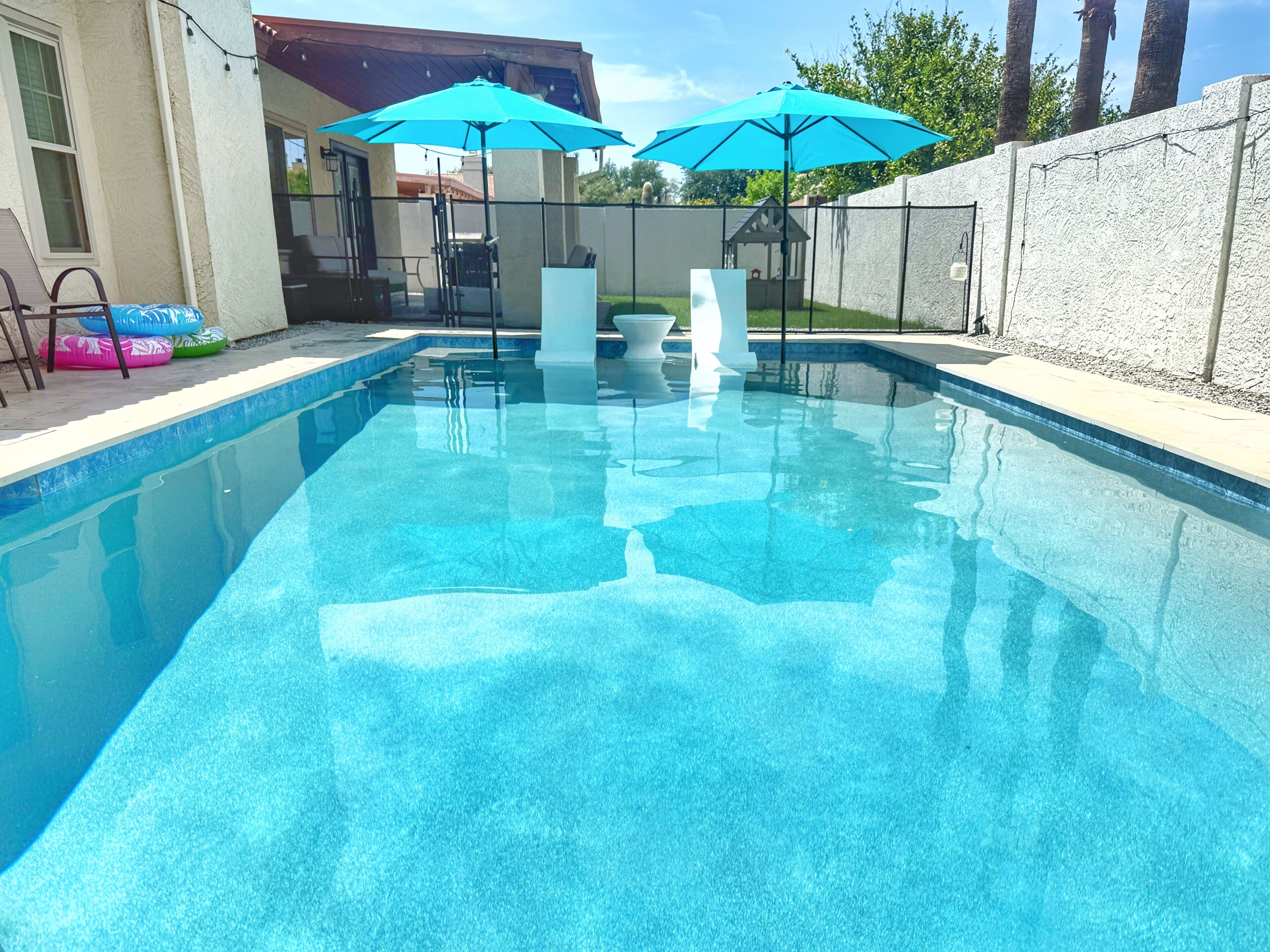 Alberca al aire libre 