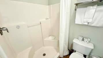 Hair dryer, towels