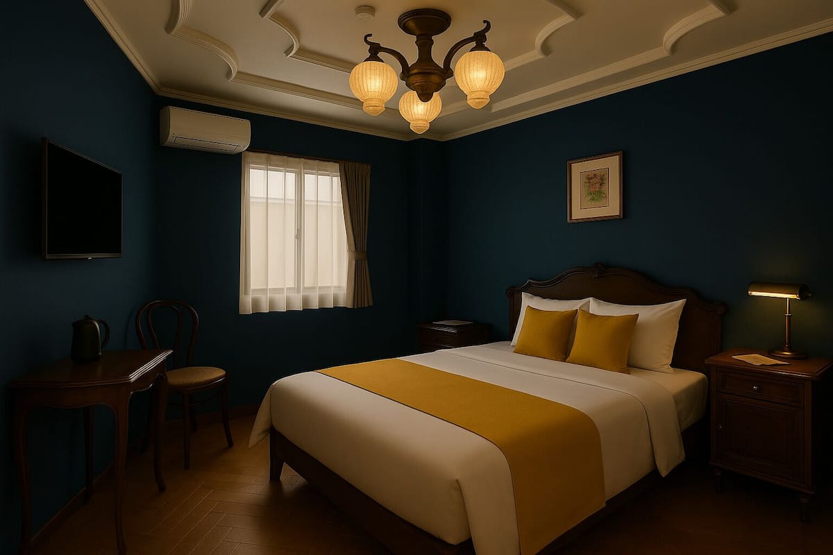 Double Room | Down comforters, free WiFi, bed sheets