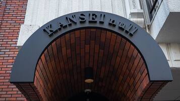 Fachada de la propiedad