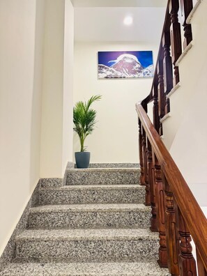 Interior entrance