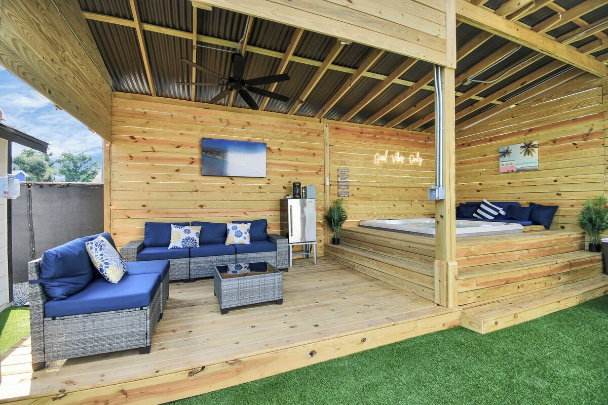 Photo 9 of Chill House, Private and Relaxing House with Hot Tub Spa and Games