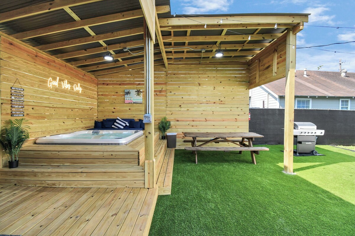 Photo 8 of Chill House, Private and Relaxing House with Hot Tub Spa and Games