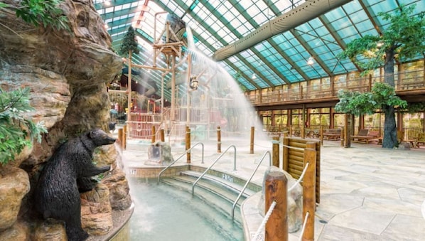 Indoor pool, outdoor pool