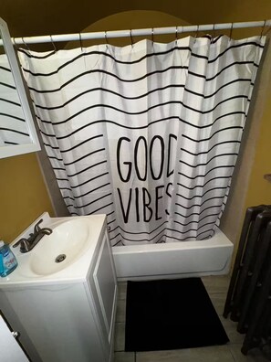 Towels, soap, toilet paper