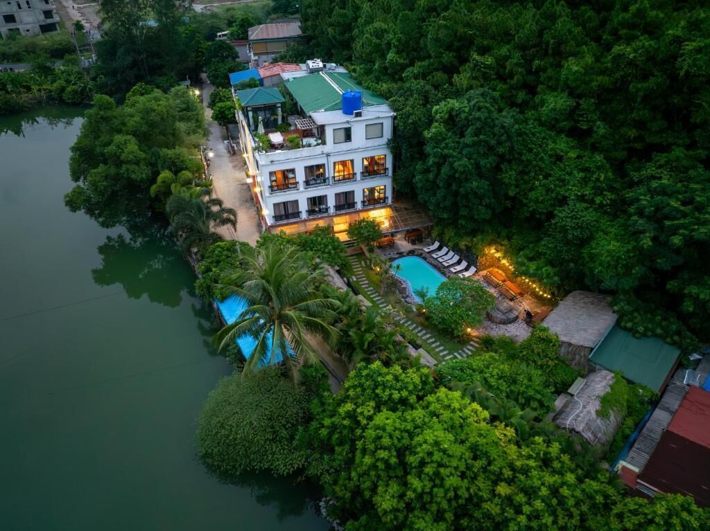 Utsikt fra overnattingsstedet