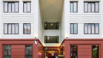 Facciata della struttura