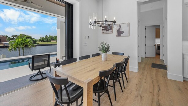 House, Multiple Beds (Opulent custom waterfront home with h) | Dining - Opulent Custom Waterfront Home With Heated Pool and spa (Marco Island)
