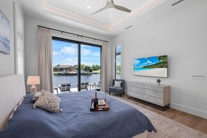 House, Multiple Beds (Opulent custom waterfront home with h) | 4 bedrooms - Opulent Custom Waterfront Home With Heated Pool and spa (Marco Island)