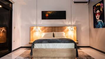 Acceso a internet y ropa de cama