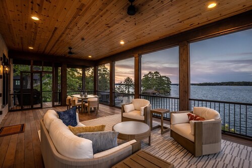 Luxe Lake Martin Home  Pool Hot Tub  Boat Dock