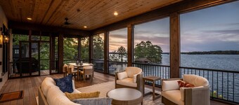 Luxe Lake Martin Home  Pool Hot Tub  Boat Dock