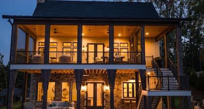 Luxe Lake Martin Home Pool Hot Tub Boat Dock