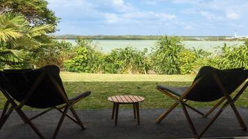 Villa – deluxe, 2 soverom, ikke-røyk, kjøkken | Terrasse/patio