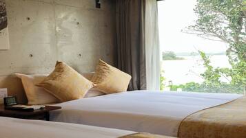 Wifi gratis y ropa de cama