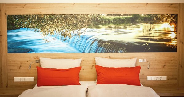 舒适双人房, 阳台 | 免费 WiFi、轮椅无障碍