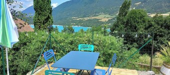 Gite 2 people - 10 mn from Lake Monteynard Avignonet - TREFFORT