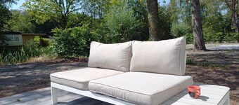 Chalet in Friesland mit Terrasse