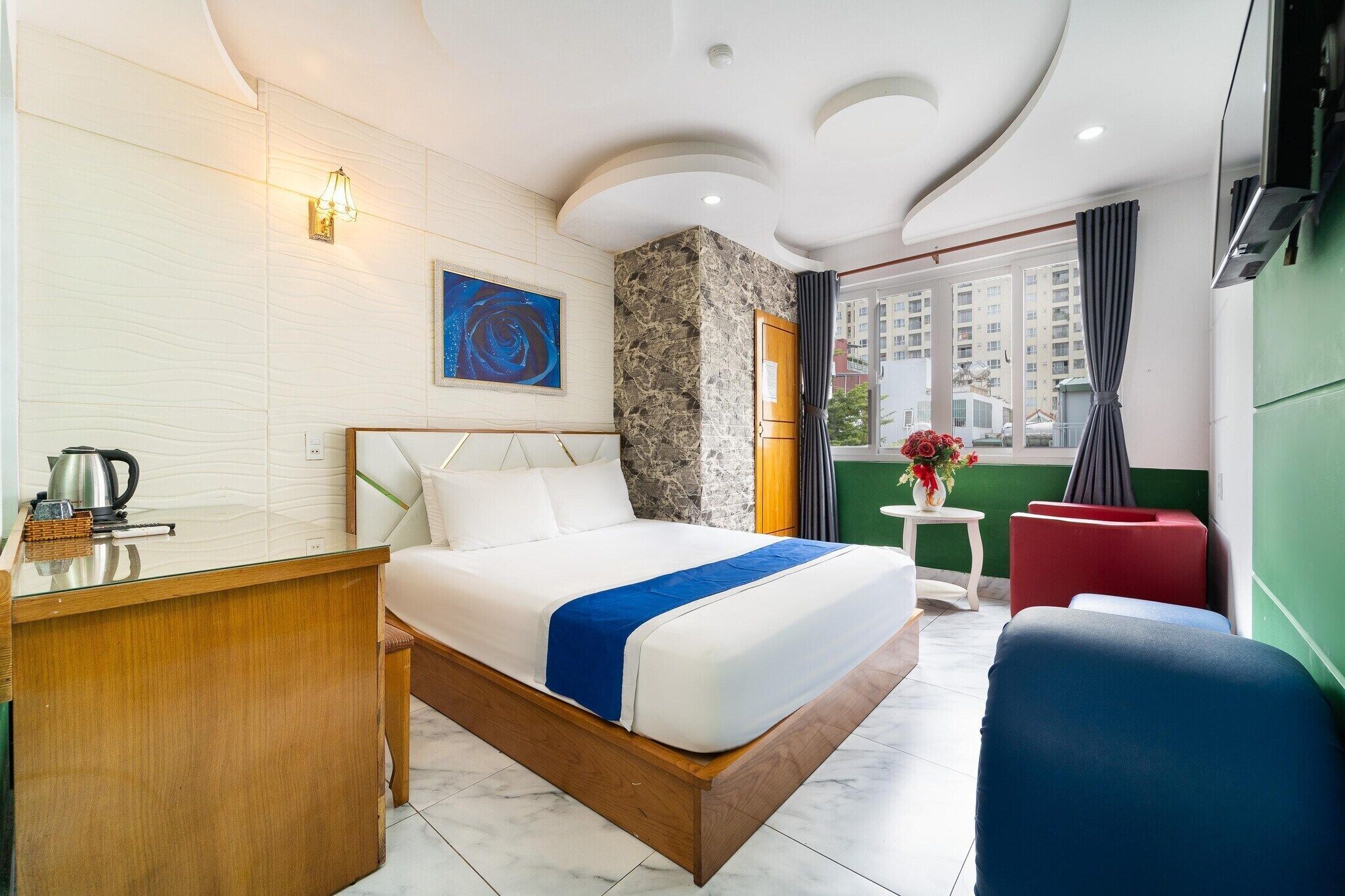 1 Schlafzimmer, Schreibtisch, kostenloses WLAN, Bettwäsche