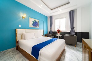 1 bedroom, desk, free WiFi, bed sheets