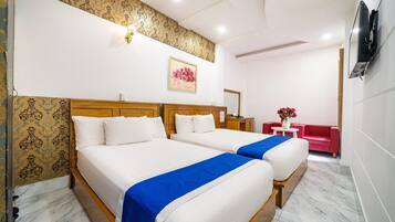 1 habitación, escritorio, wifi gratis y ropa de cama