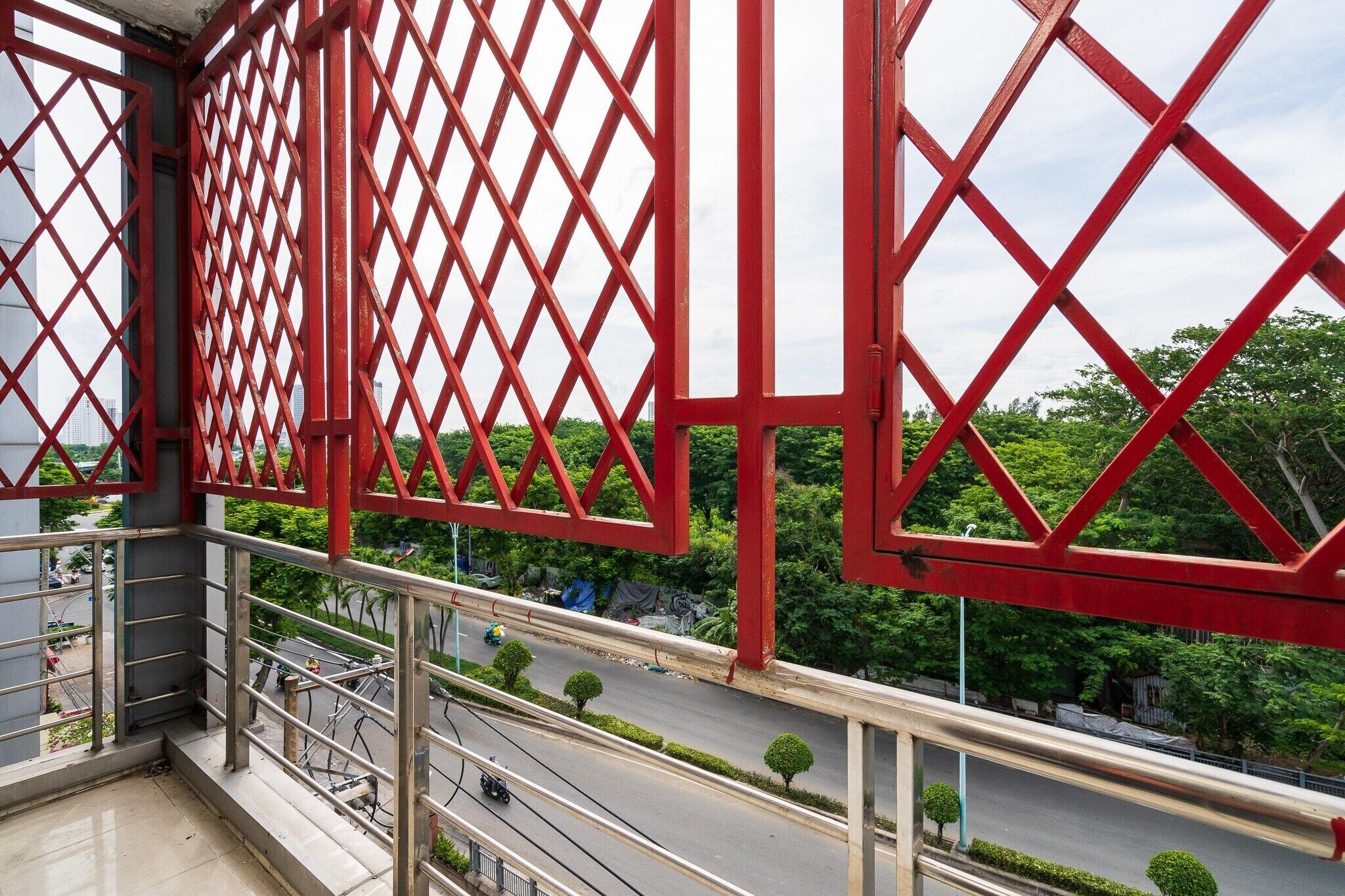 Enceinte de l’hébergement