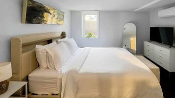 1 slaapkamer, een strijkplank/strijkijzer, gratis wifi, beddengoed