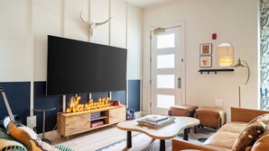 Smart TV, video games, foosball, offices