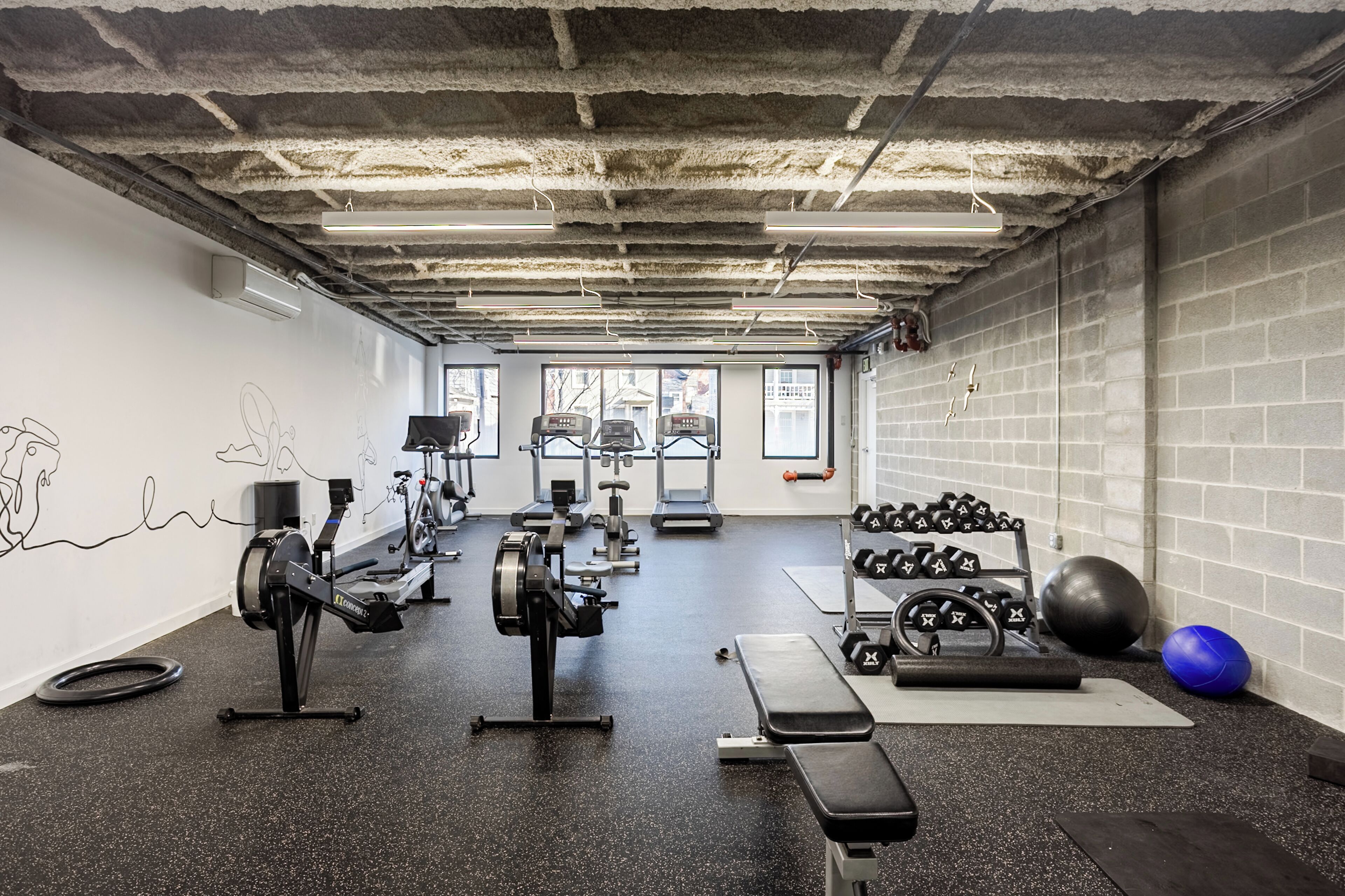 Sala de fitness