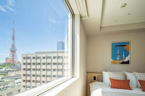 Premier One-Bedroom Apartment - Tokyo Tower View | View from room