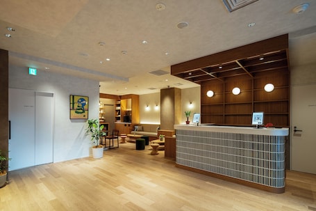 Sala de estar en el lobby