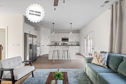 1 King 1 Queen 2 Double Garage Washer Dryer