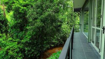 Double Room, Balcony, River View | Terrace/patio