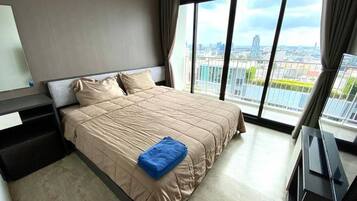 Appartement, 2 chambres, accessible aux personnes à mobilité réduite, fumeurs | Balcon