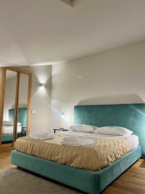 Executive Suite, Balcony, City View | Down duvets, soundproofing, iron/ironing board, free WiFi - Atenea Palace Luxury Rooms (Agrigento)